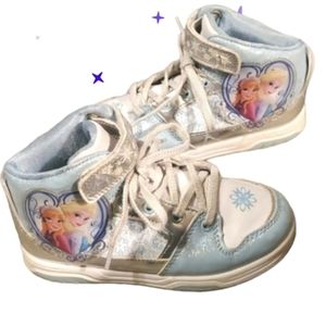 Size 1 frozen high tops, lightly worn